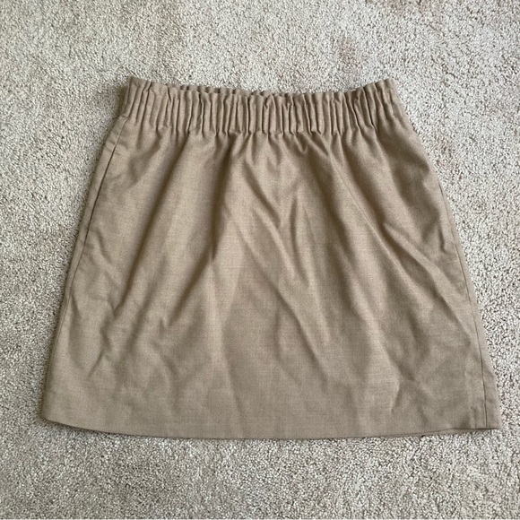 J. Crew tan mini skirt - Picture 2 of 6